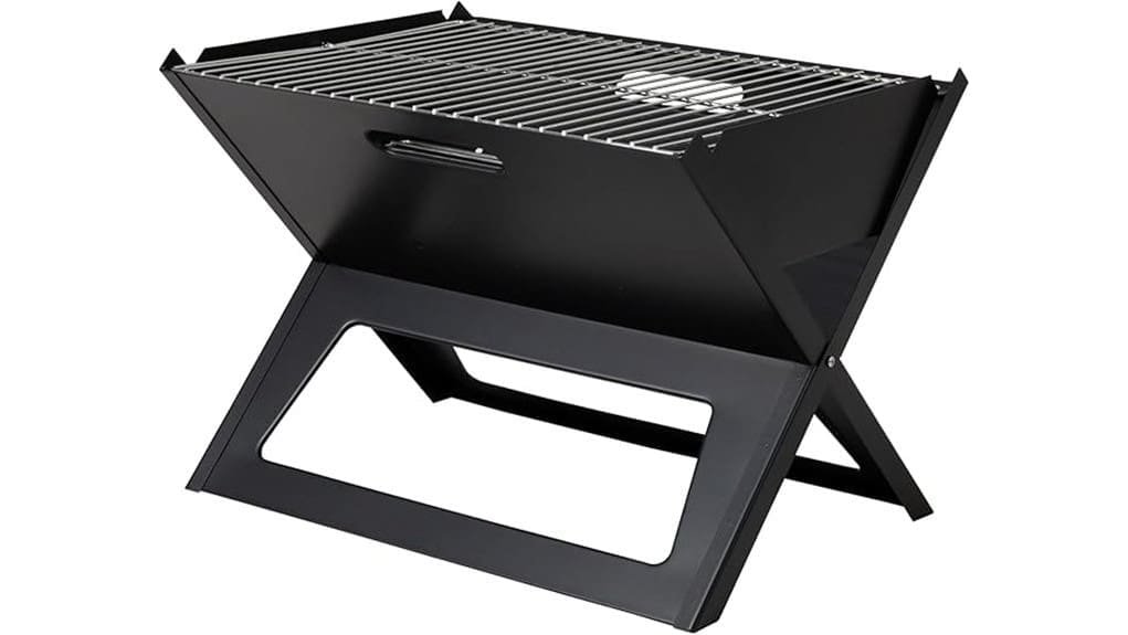 compact portable charcoal grill