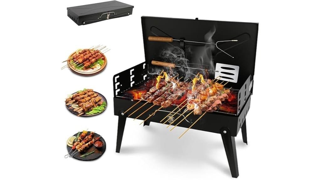 compact portable charcoal grill verdict