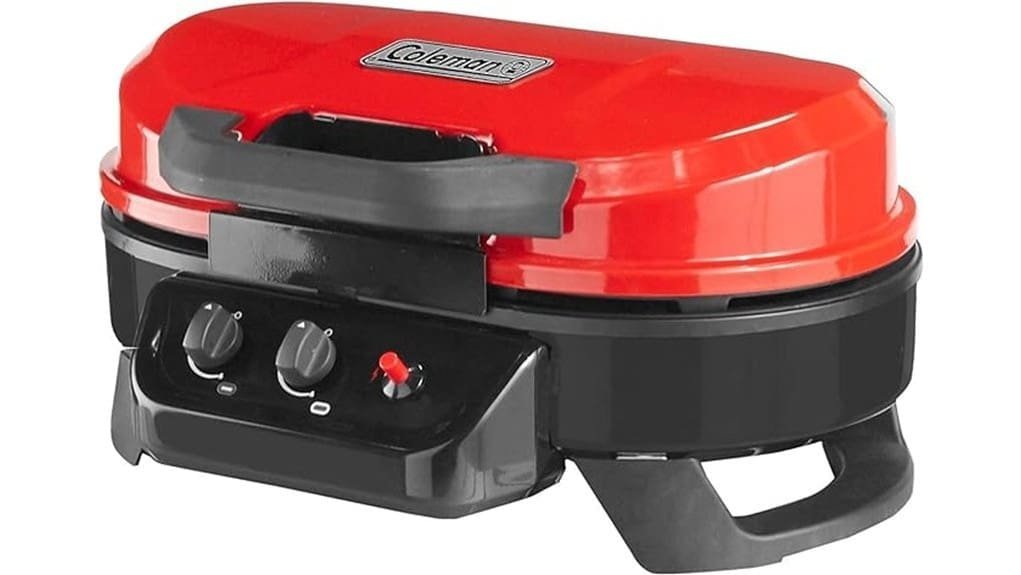 compact portable propane grill