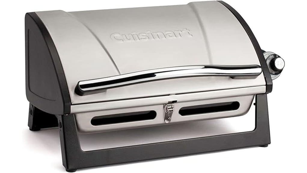 compact portable propane grill