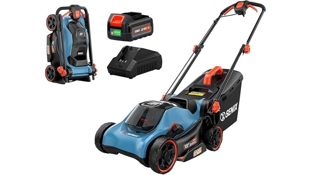 compact powerful battery mower compact powerful battery mower
