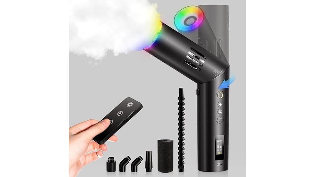 compact powerful fog output