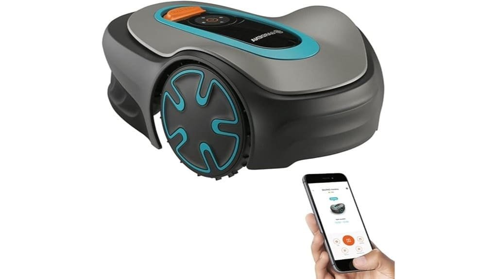 compact robotic lawn mower review