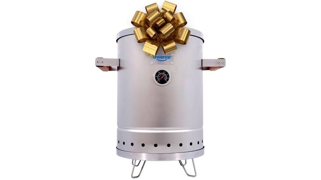 compact six pound portable smoker