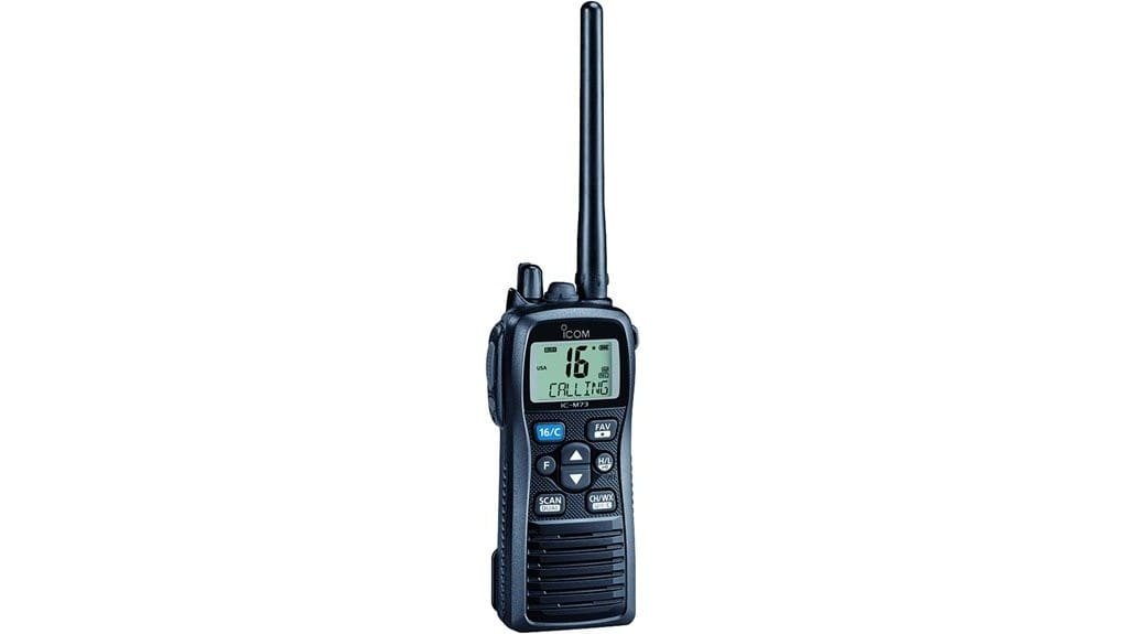compact waterproof marine communicator