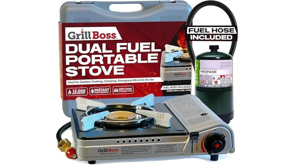 dual fuel portable camp stove