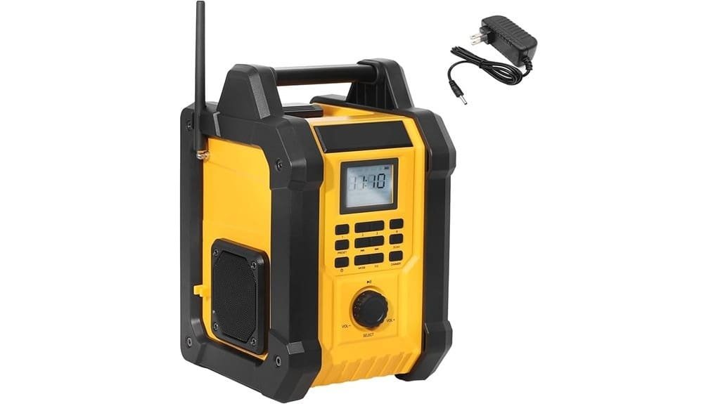 durable bluetooth jobsite speaker