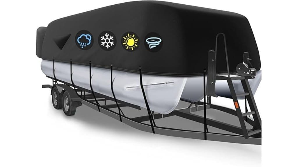 durable pontoon cover 25 28ft