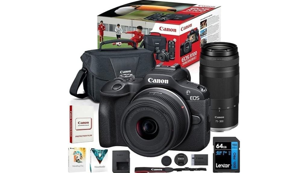 entry level canon mirrorless kit