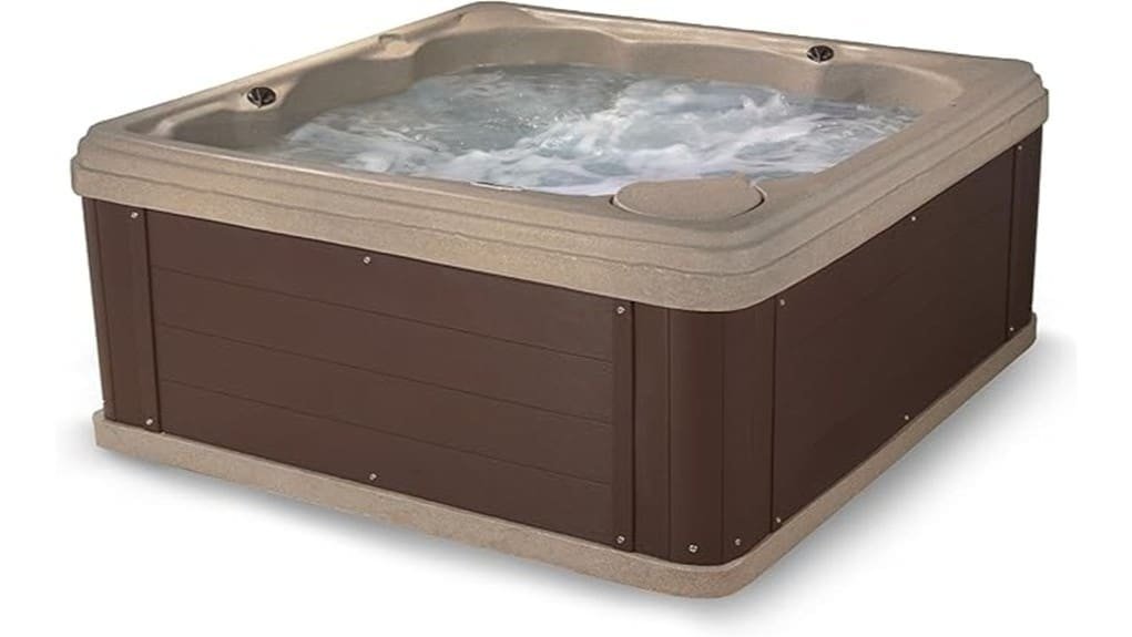 five person 24 jet lounge spa