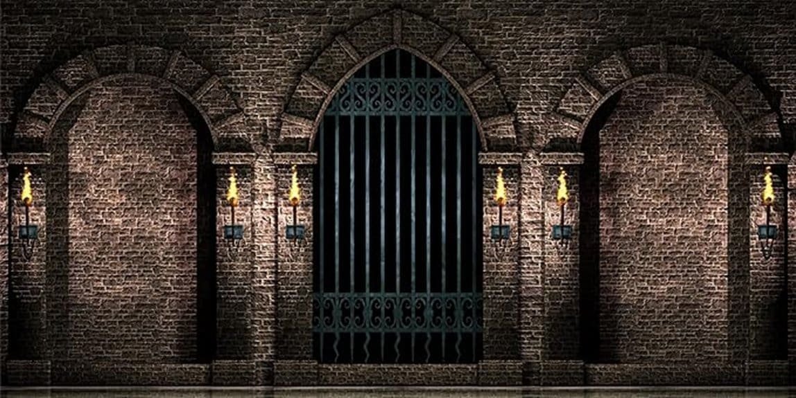 gothic castle photography backdrop