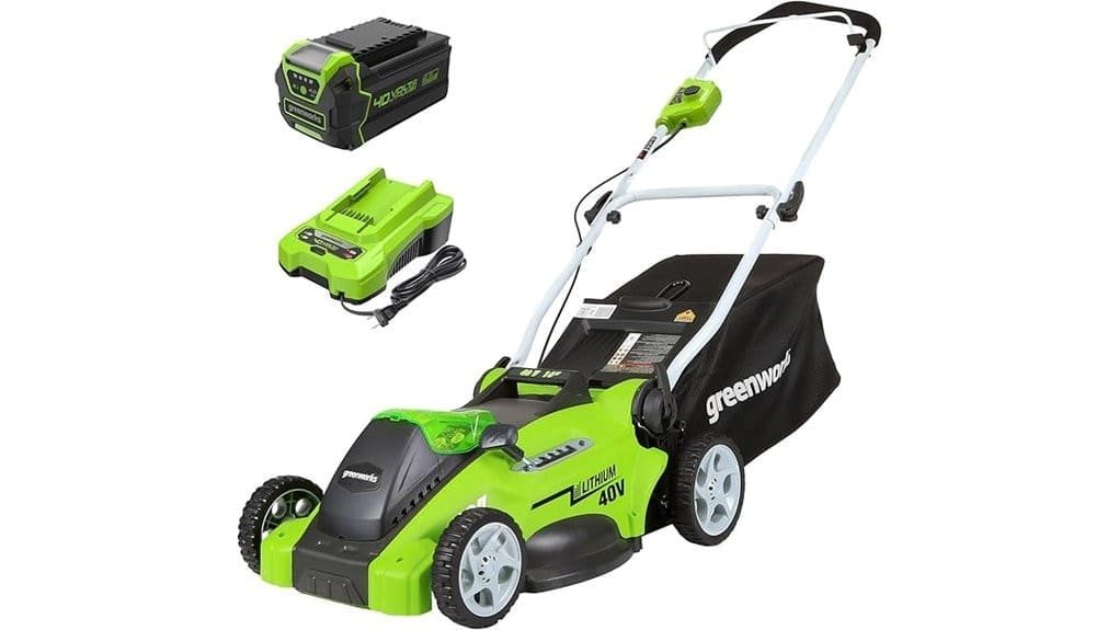 greenworks 40v 16 push