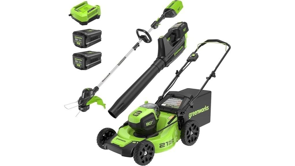greenworks 80v 21 brushless mower