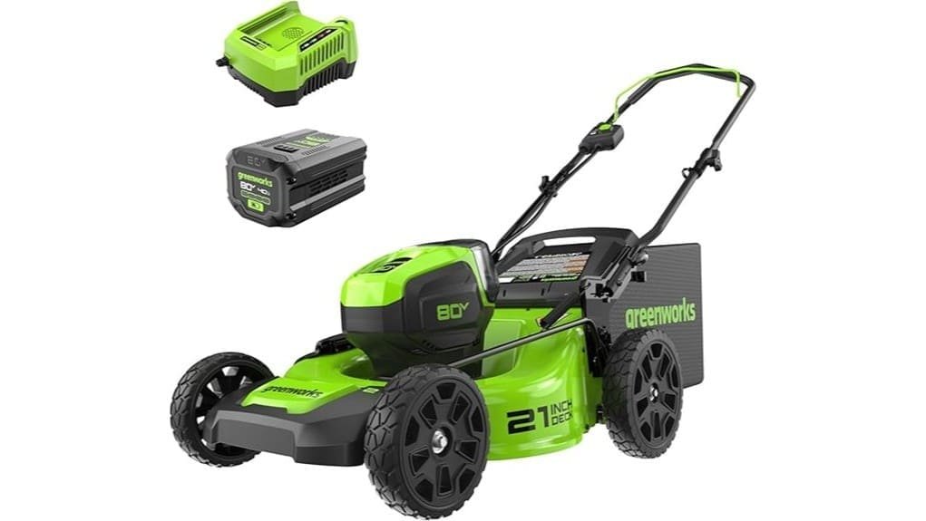 greenworks 80v 21 inch brushless mower