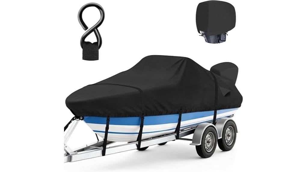 heavy duty 1200d boat cover