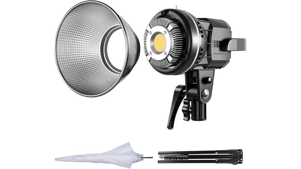 high cri 80w 5600k video light
