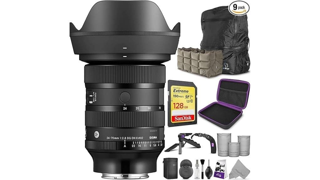 improved sharp versatile standard zoom