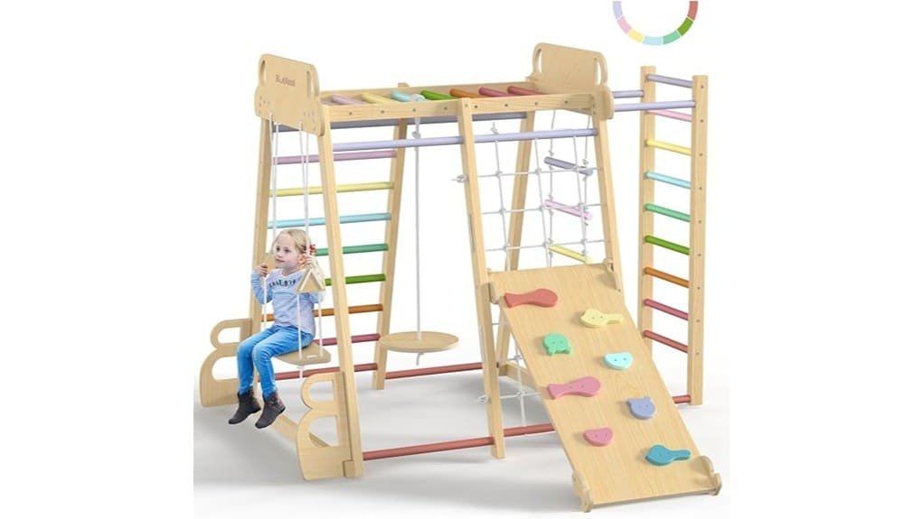 indoor 9 in 1 jungle gym