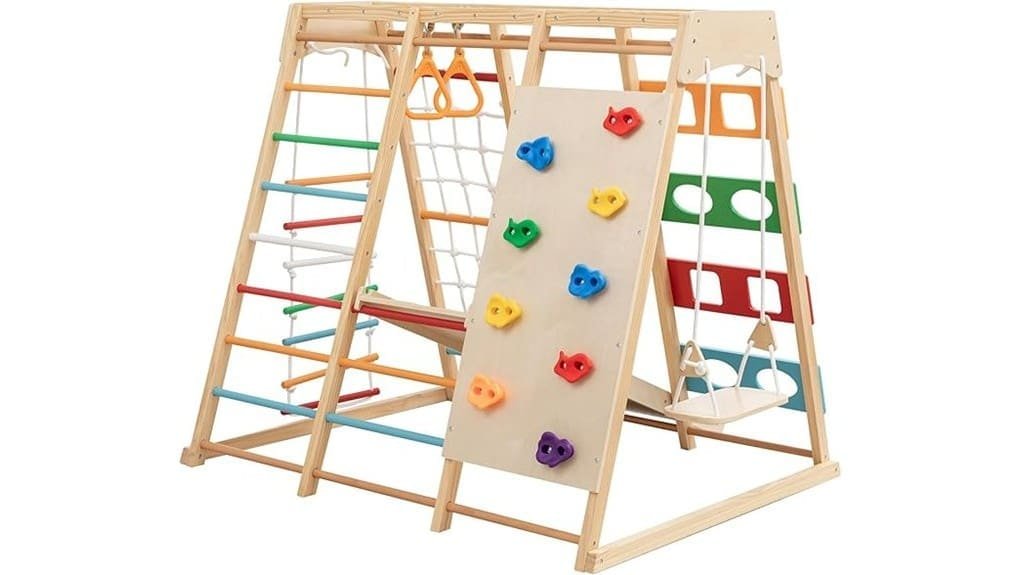 indoor kids climbing ladder