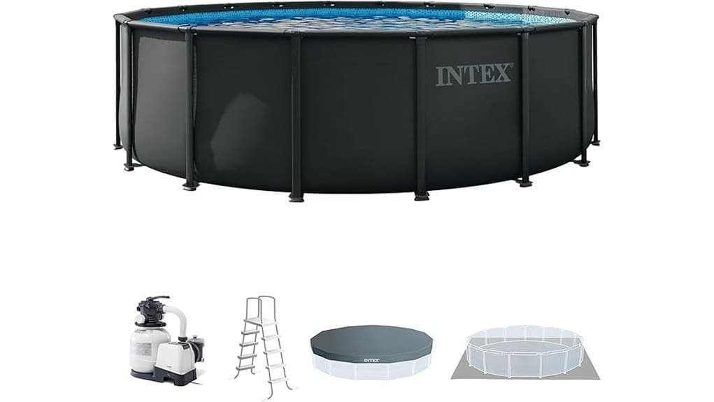 inflatable above ground pool dimensions
