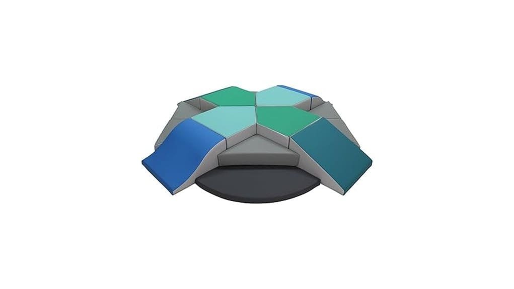 inflatable climbing play structure