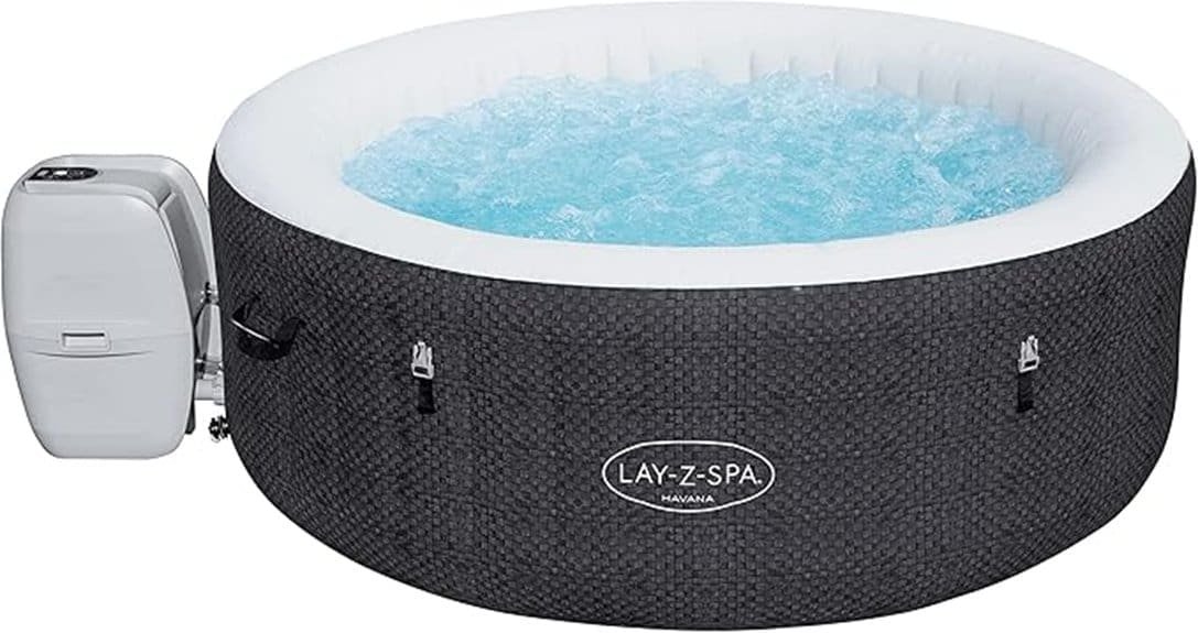 inflatable hot tub review