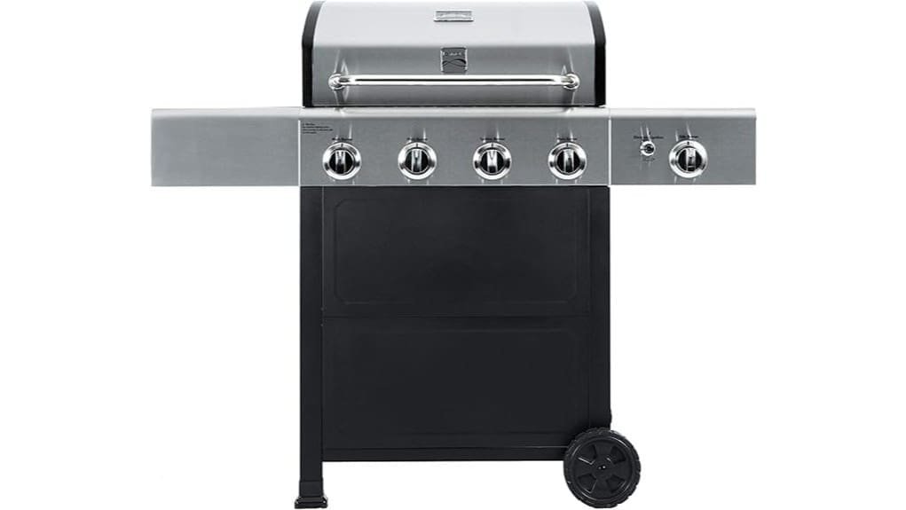 kenmore four burner gas grill