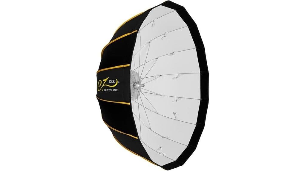 large collapsible beauty dish