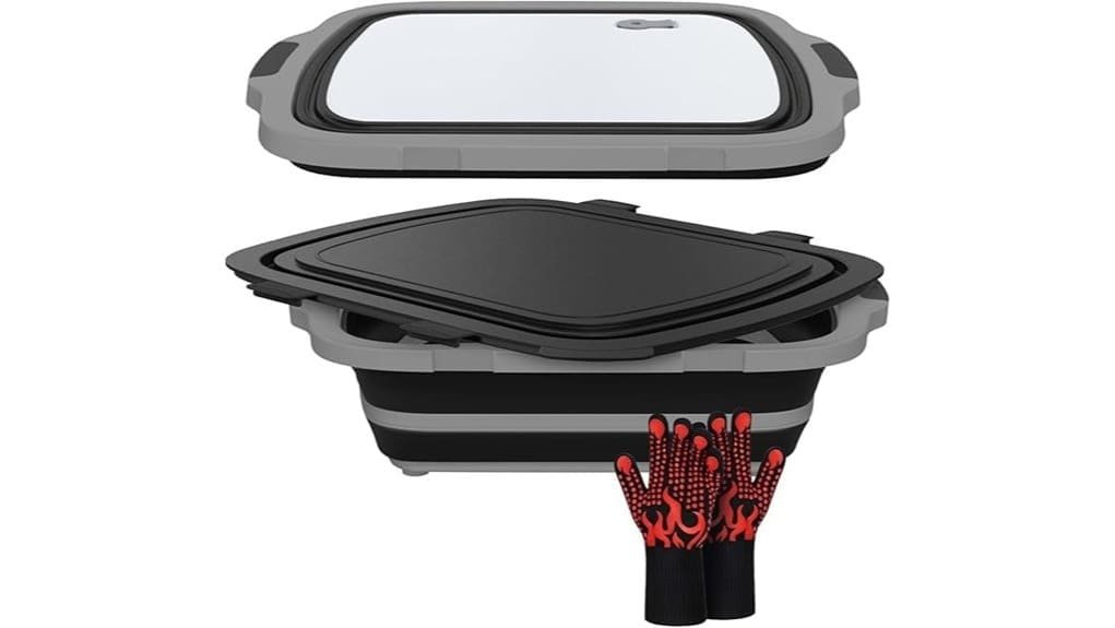 large collapsible prep tub large collapsible prep tub