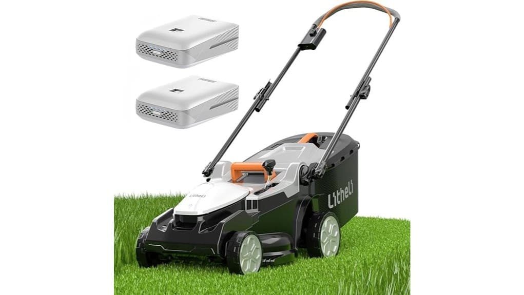 lightweight compact 16 inch mower