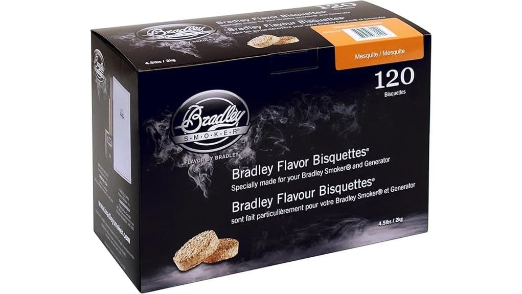 mesquite smoker bisquettes 120 pack