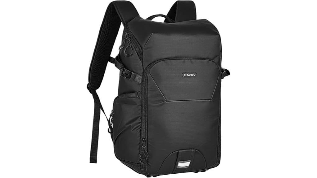 mosiso padded versatile camera backpack