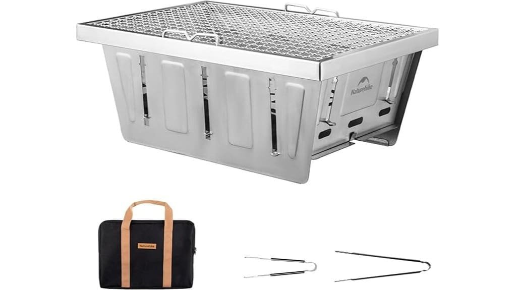 naturehike charcoal grill for igt