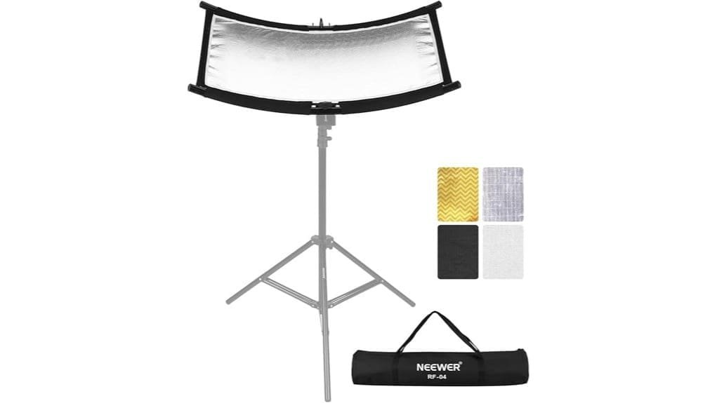 neewer u type light diffuser reflector