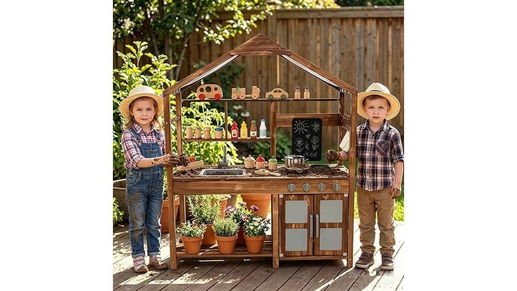 outdoor costzon kids mud kitchen