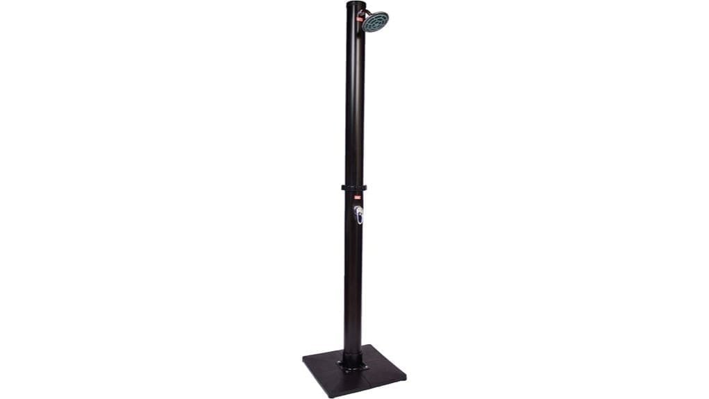 outdoor solar shower review