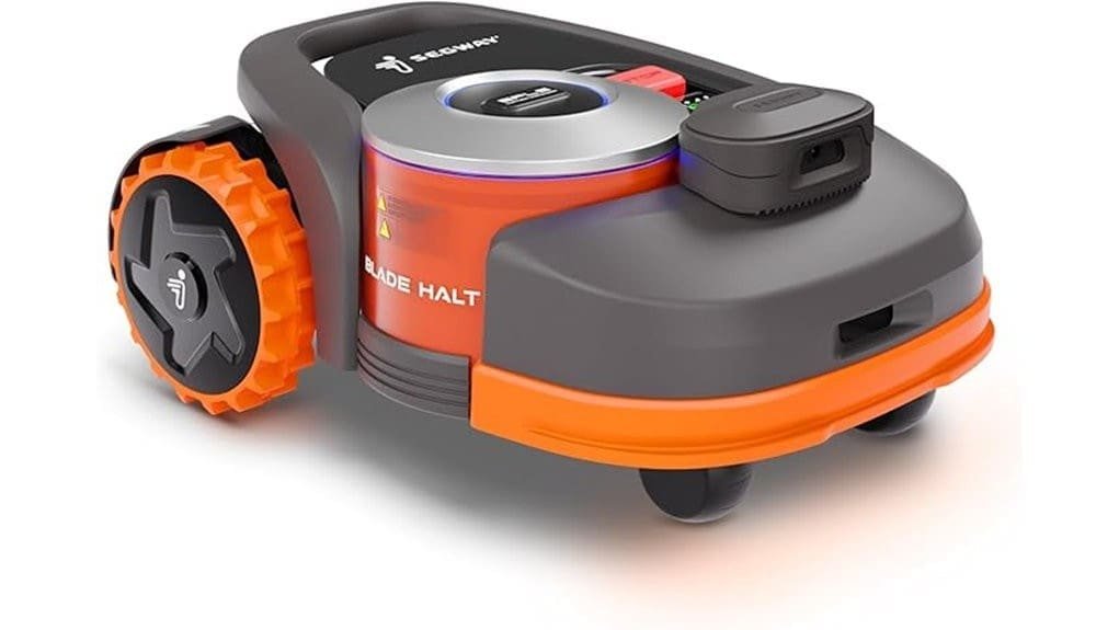 perimeter wireless robotic lawn mower