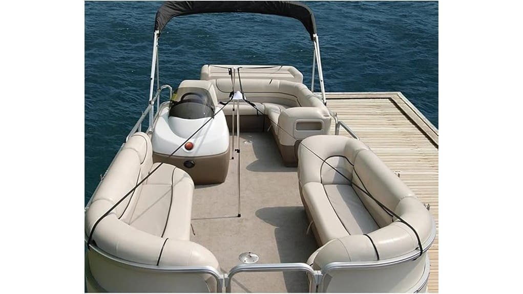 pontoon cover support system pontoon cover support system