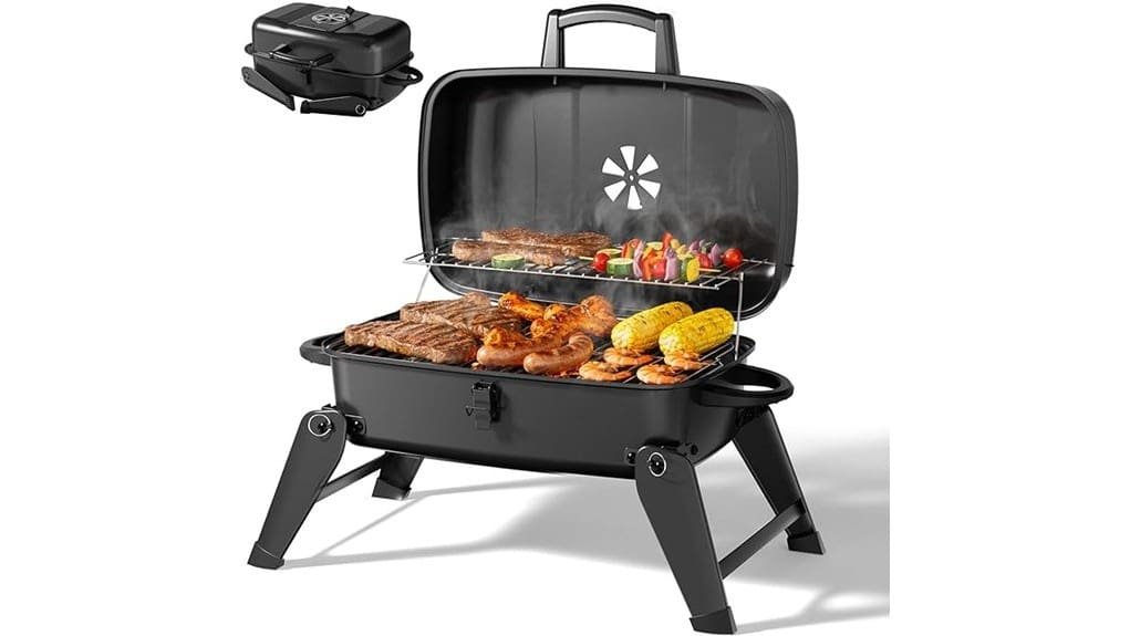 portable charcoal grill review