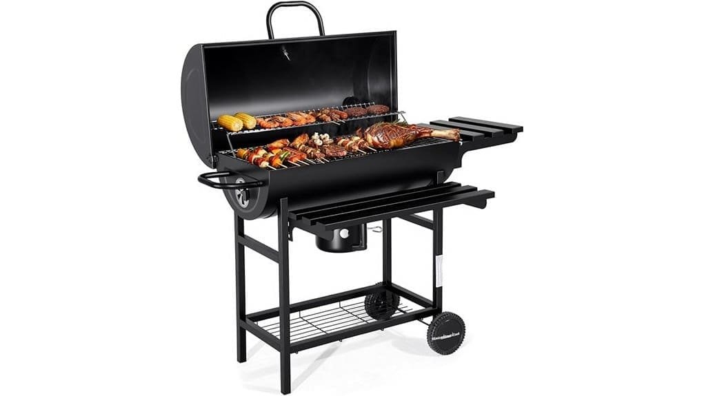 portable heavy duty wood charcoal