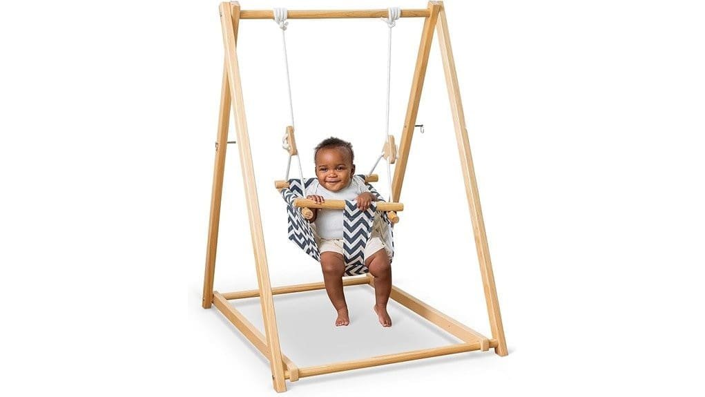 portable indoor outdoor baby swing