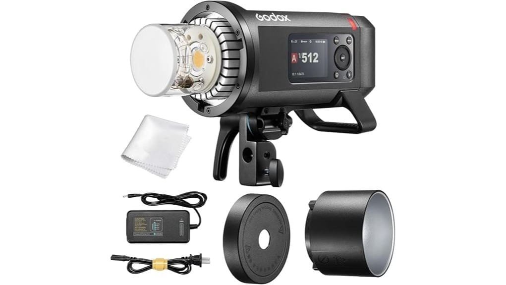 portable powerful studio strobe
