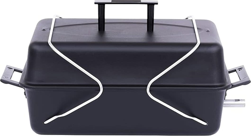 portable single burner propane grill
