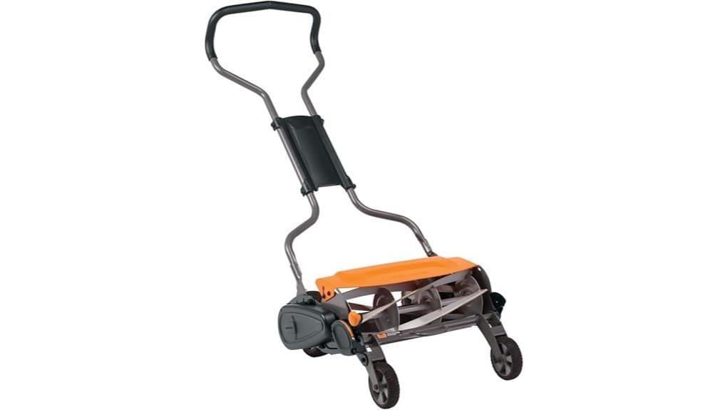 precision engineered quiet reel mower