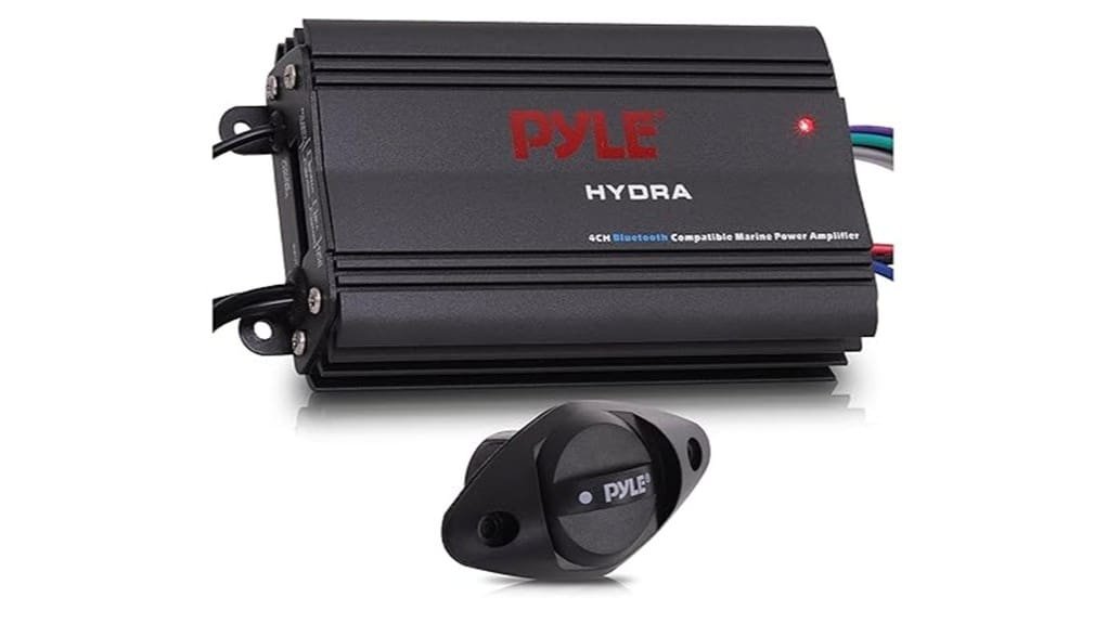 pyle 200w 4 channel marine