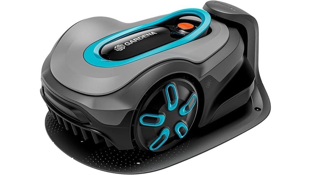 quiet adaptable robotic lawnmower