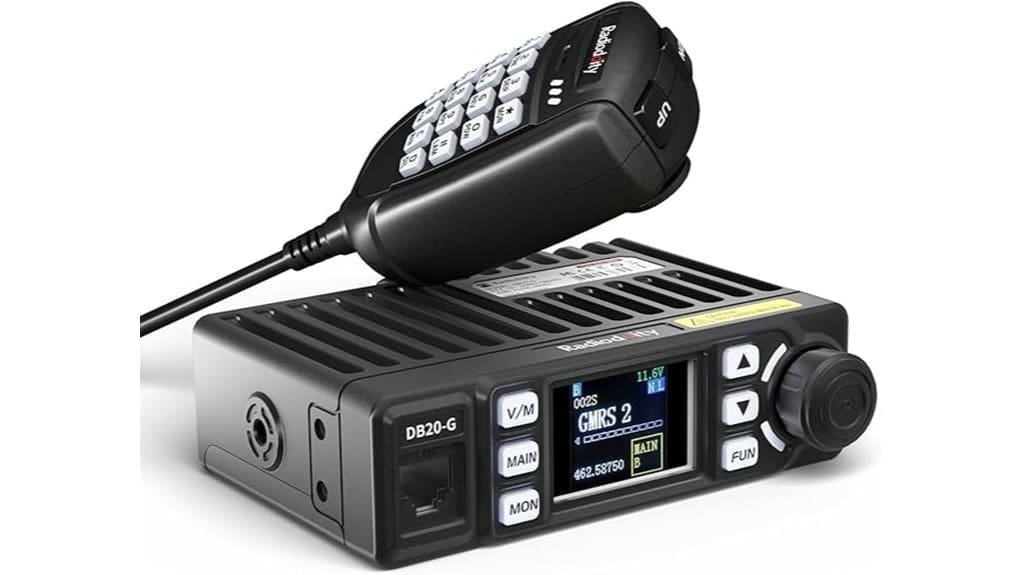 radioddity db20 g gmrs mobile
