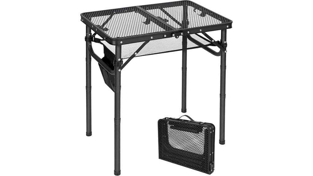 redcamp small folding grill table