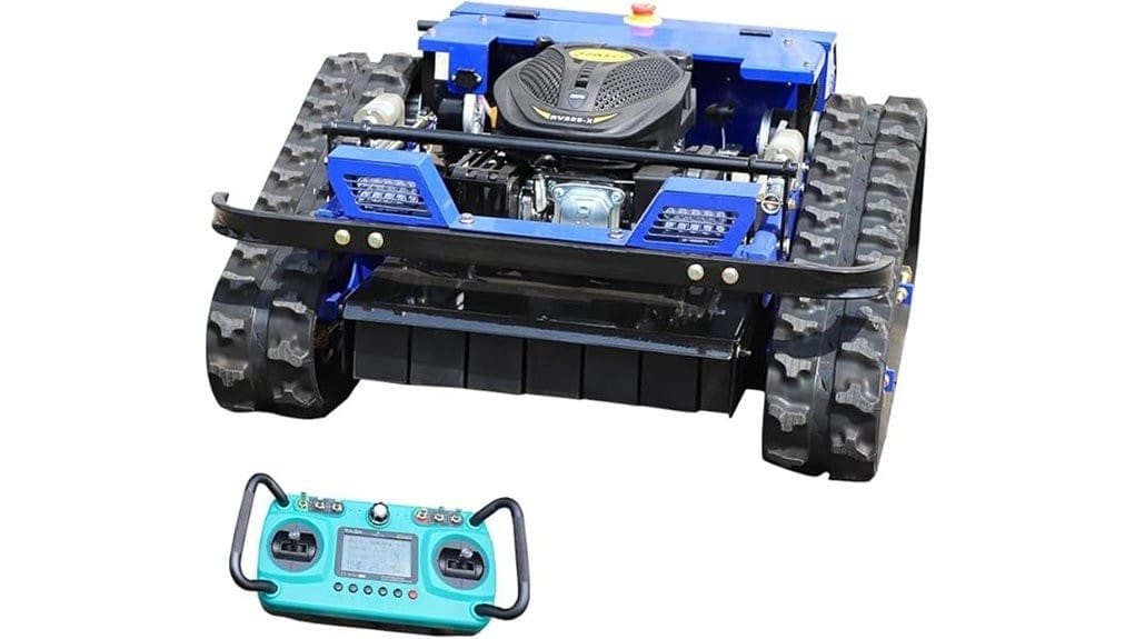remote controlled robotic lawnmower