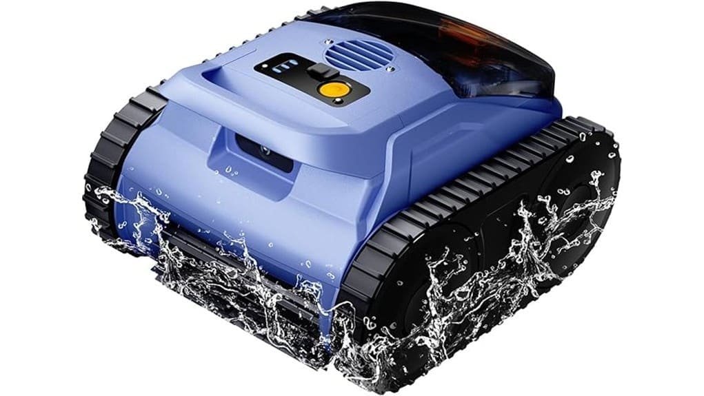 robotic cordless pool vacuum